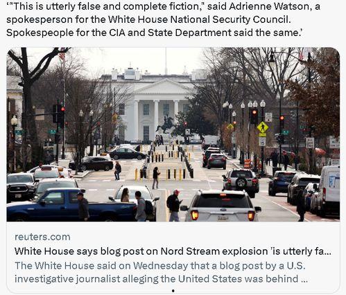 白宫回应最新爆料,真相究竟如何？”